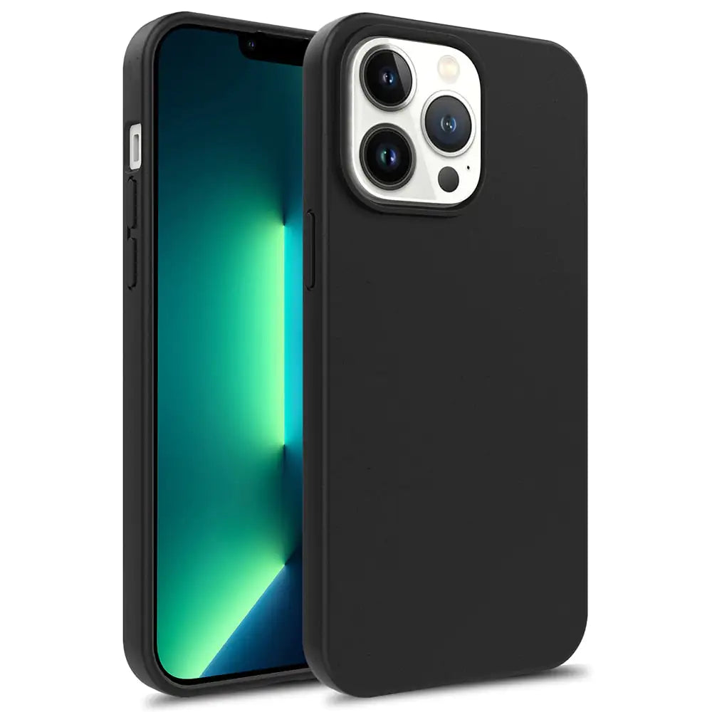 Black Compostable IPhone Case (with strap)