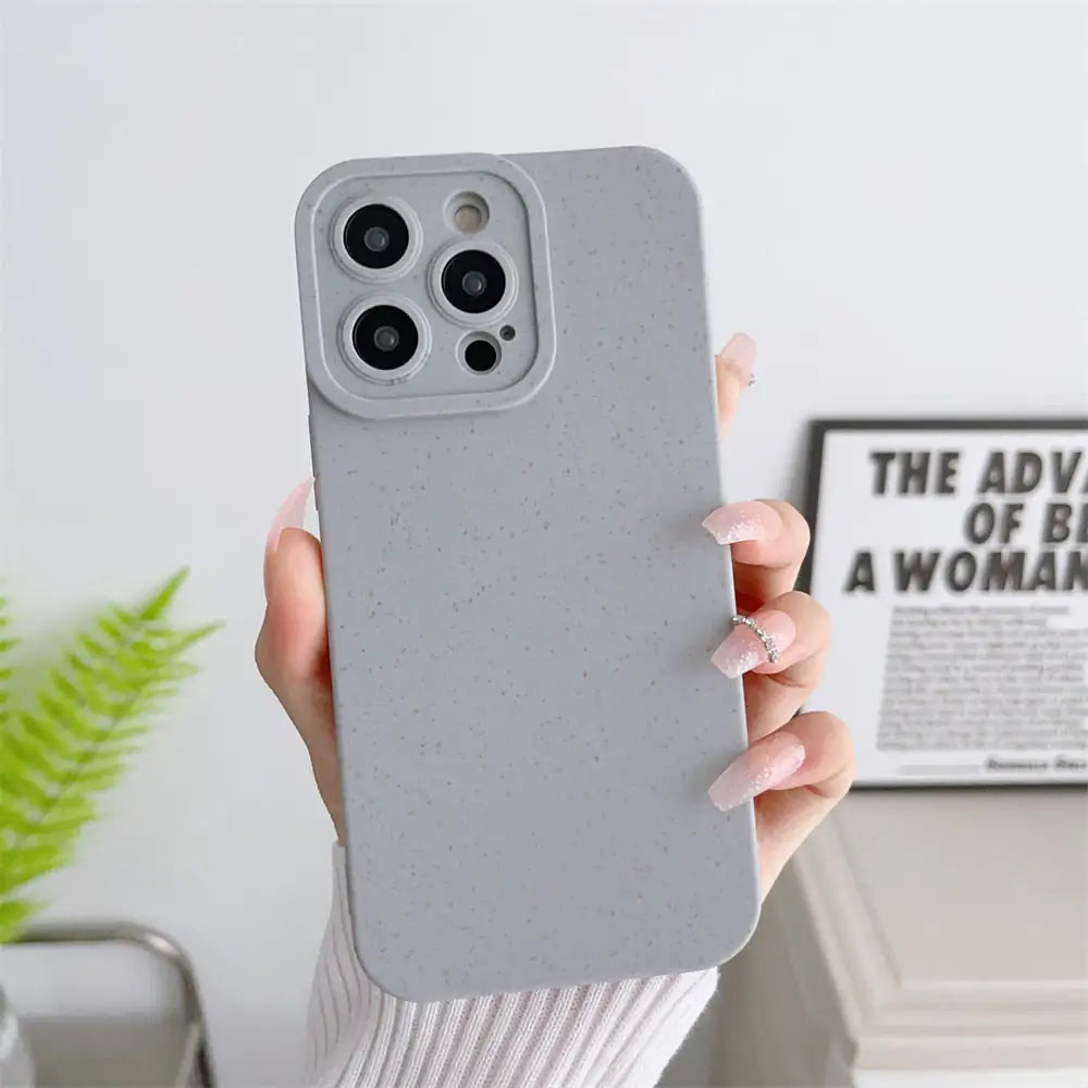 Grey Compostable IPhone Case