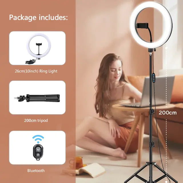 Versatile LED Ring Light For Professionals