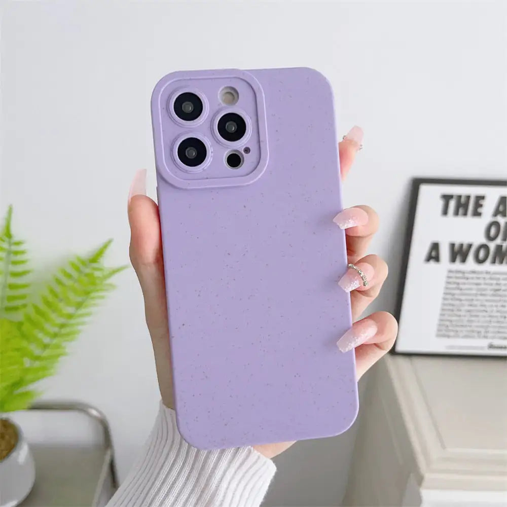 Purple Compostable IPhone Case
