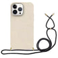 Beige Compostable IPhone Case (with strap)