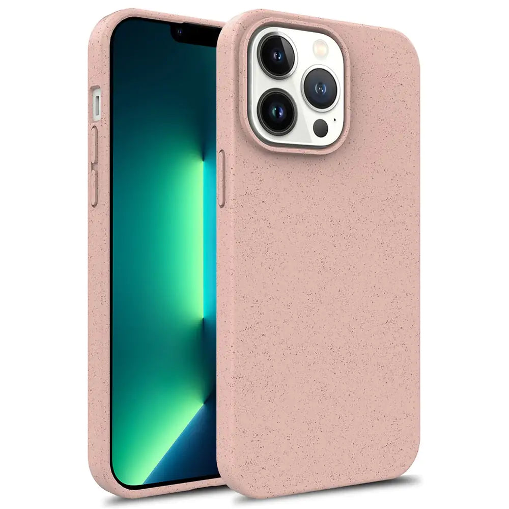 Pink Compostable IPhone Case (with strap)