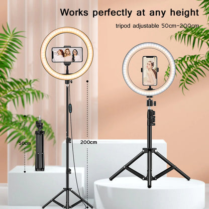 Versatile LED Ring Light For Professionals