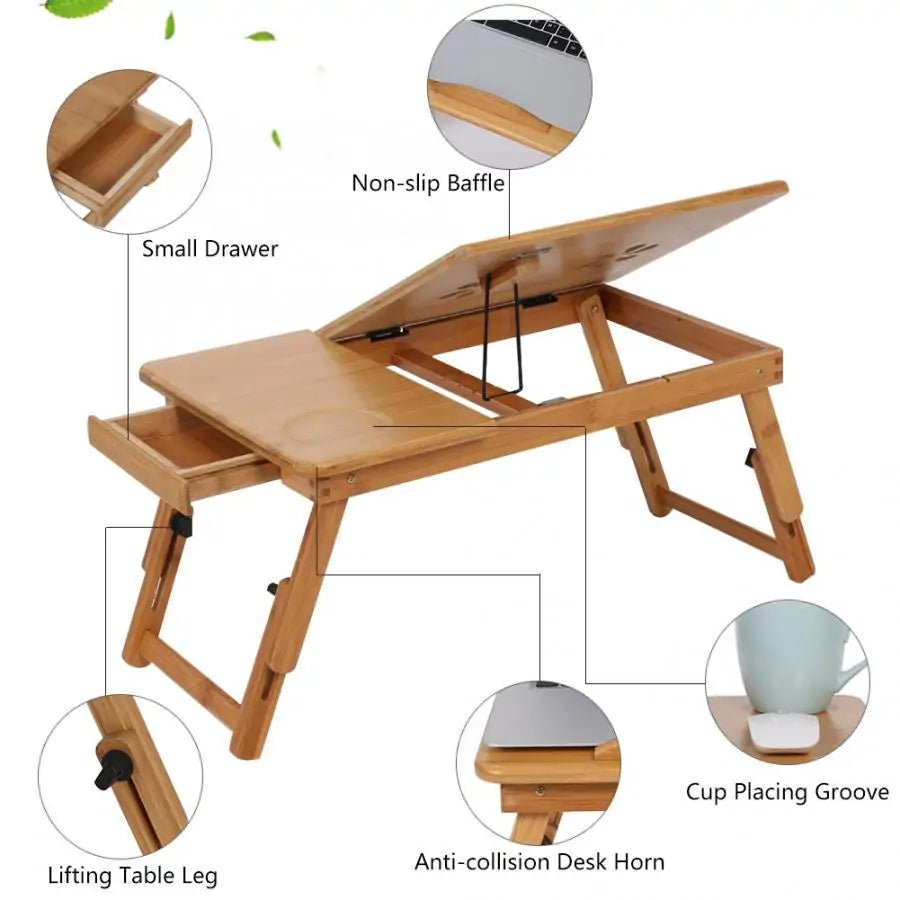 Bamboo Laptop (Multi-Use) Desk