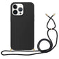 Black Compostable IPhone Case (with strap)