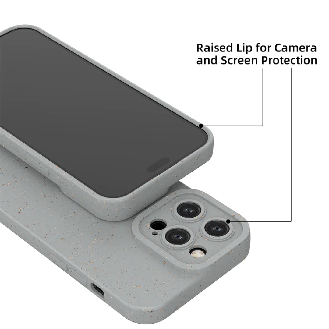 Grey Compostable IPhone Case