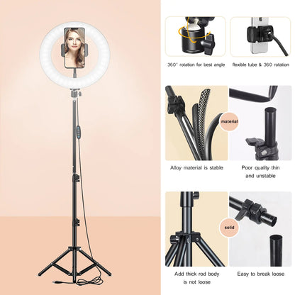 Versatile LED Ring Light For Professionals