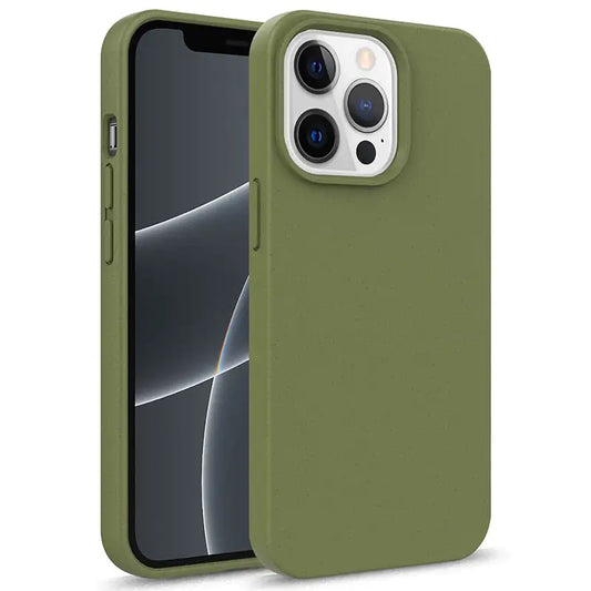 Green Compostable IPhone Case (with strap)