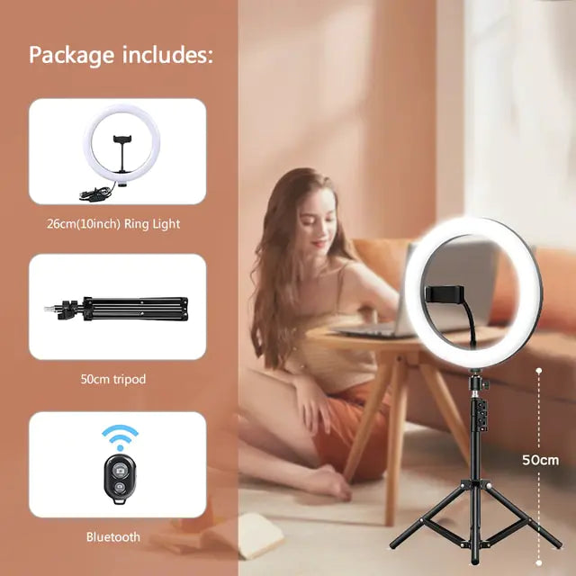 Versatile LED Ring Light For Professionals